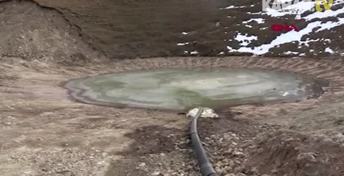 Dipsiz göl yeniden dolduruluyor