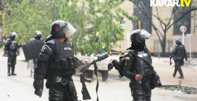 Kolombiya'da polis karakolunda patlama