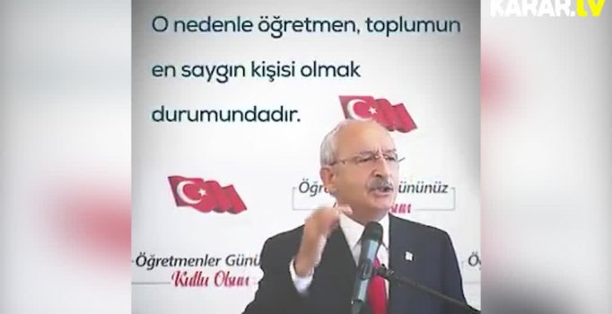 Kılıçdaroğlu'ndan videolu 24 Kasım mesajı