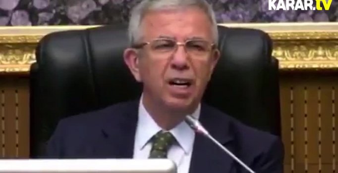 Mansur Yavaş, Melih Gökçek'ten özür diledi