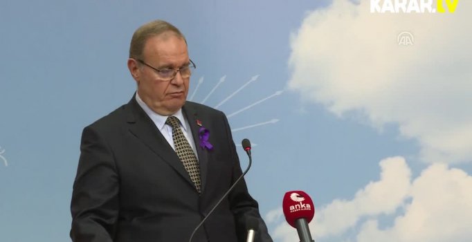 "Bu kumpasın hedefi CHP'dir"