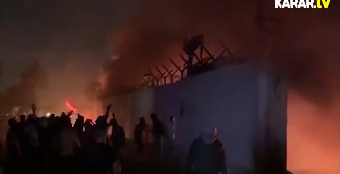 Irak’ta eylemciler İran Konsolosluğu’na saldırdı
