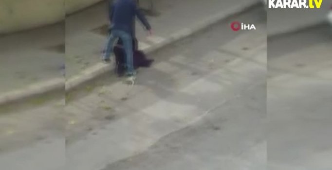 Sokak ortasında dehşet!