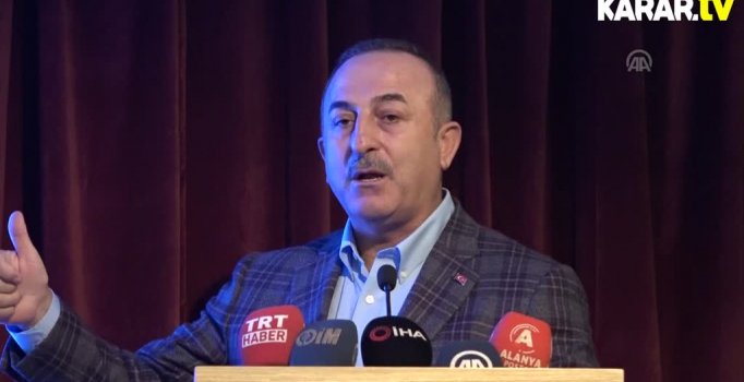 Çavuşoğlu'ndan 'Kanal İstanbul' çıkışı