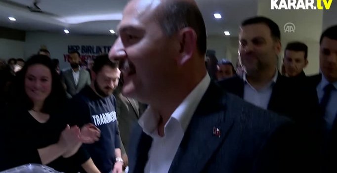 Soylu, Gaziosmanpaşa delege seçiminde oy kullandı