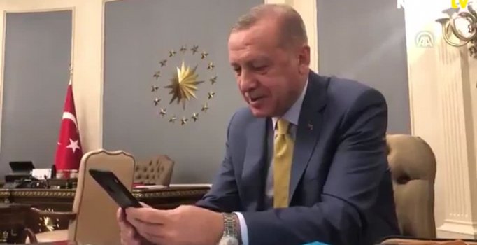 Erdoğan, Cafer Ceylan'ın ailesiyle görüştü