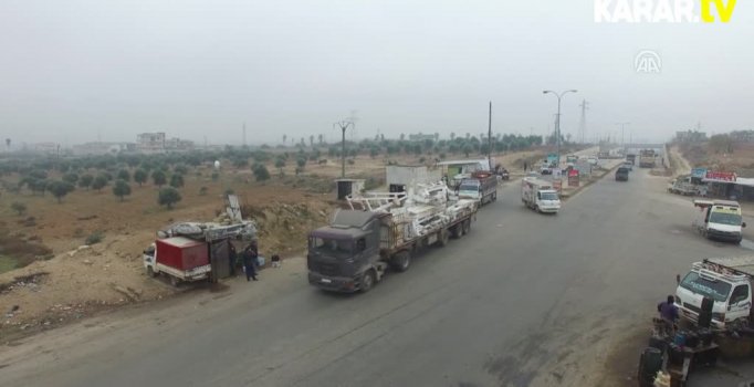 Türkiye sınırına 10 bin sivil daha göç etti