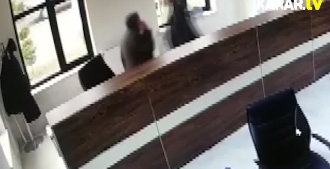 Deprem anında böyle kaçtılar