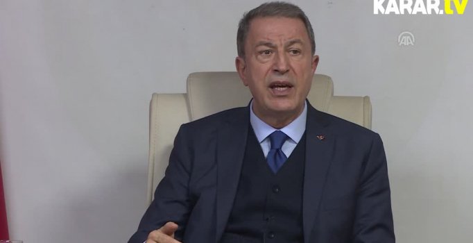Hulusi Akar'dan sınırdaki birliklere ziyaret