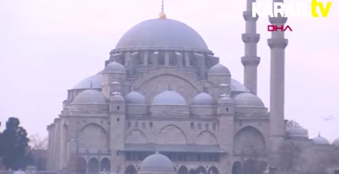 Süleymaniye Camii'nde restorasyon hatası