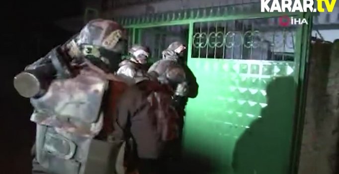 DEAŞ'lılara eş zamanlı baskın