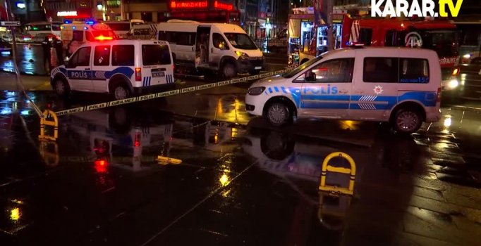 Beşiktaş'ta feci kaza