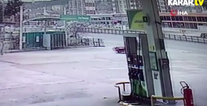 El freni çekilmeyen araç tehlike yarattı