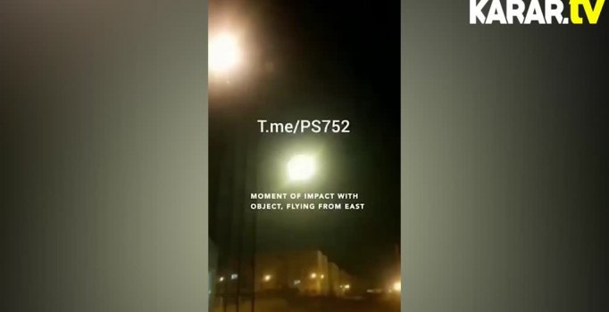 Ukrayna uçağı böyle vurulmuş