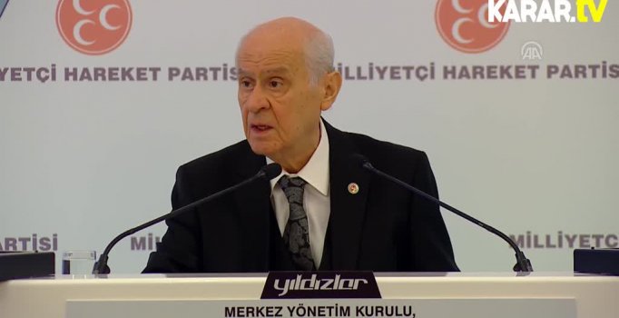 Bahçeli'den ABD'ye 'Süleymani' tepkisi