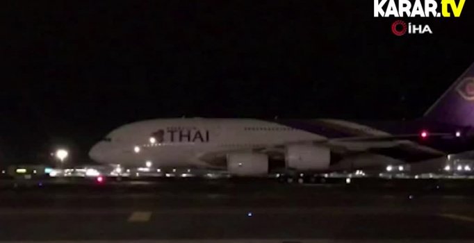 İstanbul Havalimanı'na dev uçak indi