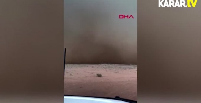 Avustralya'da kum fırtınası