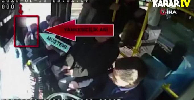 Cep telefonunun çalınma anı kamerada