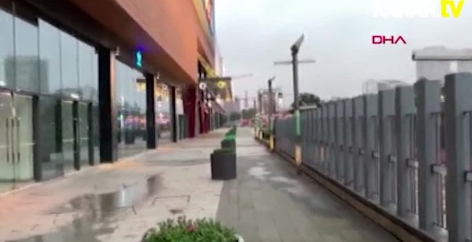 Koronavirüsü korkusundan Çin bomboş