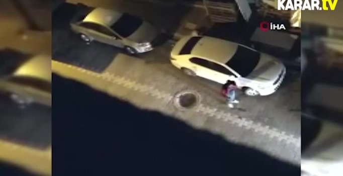 Kadına şiddet anları kameralara böyle yansıdı