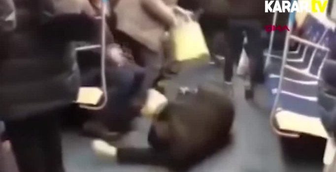 Metroda koronavirüs şakası yaptı, gözaltına alındı