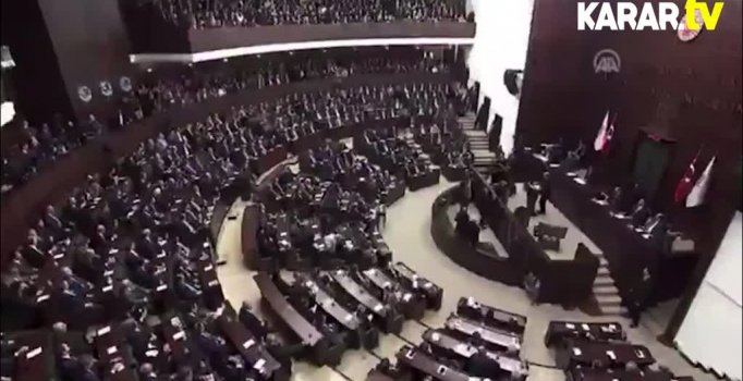 Erdoğan konuşurken 'Çocuklarım aç!' diye bağırdı