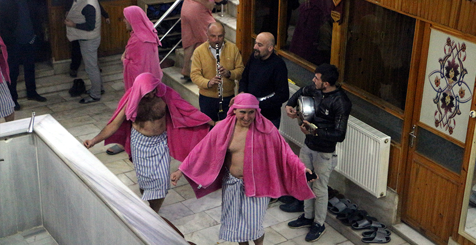 'Hamam Kültürünü Yaşatma' etkinliğinde renkli anlar yaşandı