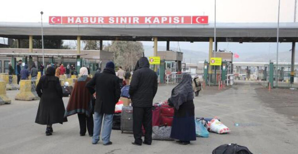 Habur Sınır Kapısı 'koronavirüs' nedeniyle kapatıldı