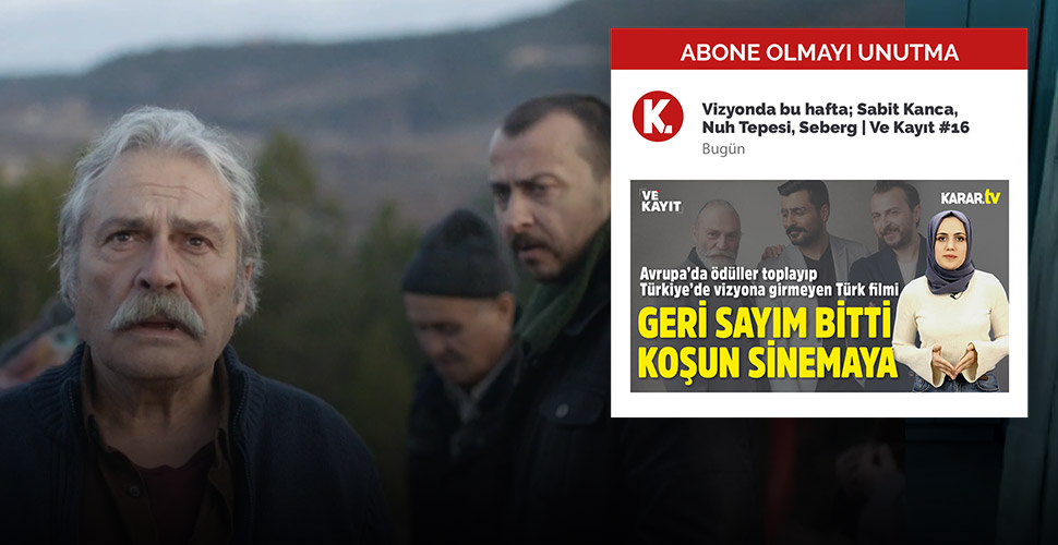 Beklenen gün geldi, Nuh Tepesi vizyonda!