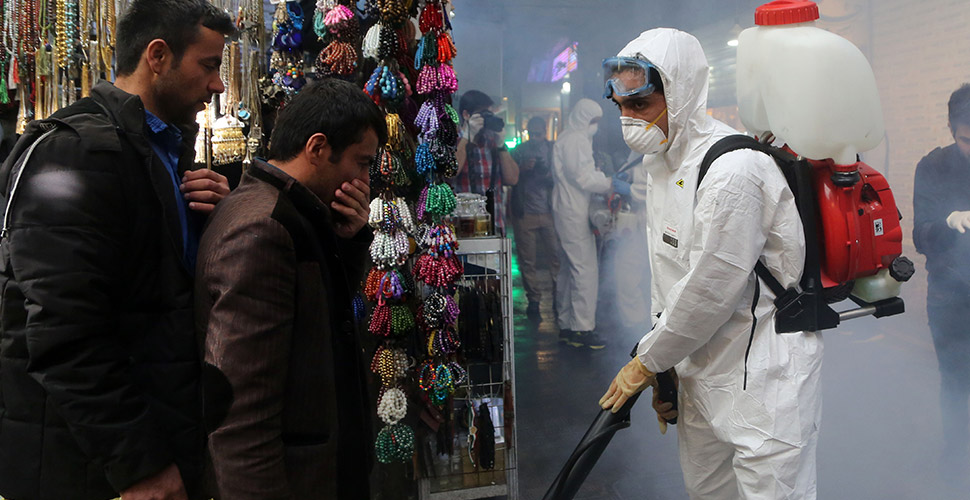 Korona küresel sisteme bulaştı