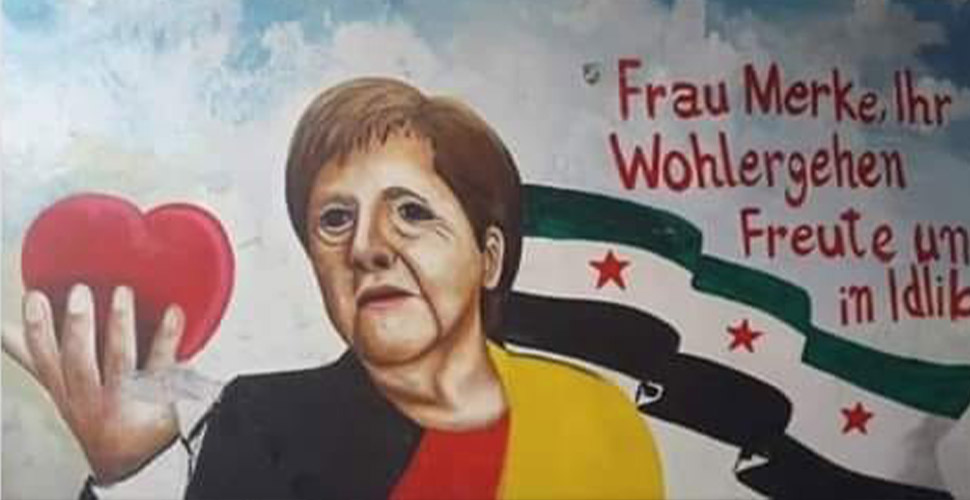 Merkel'in testi negatif çıktı, İdlibliler sevindi