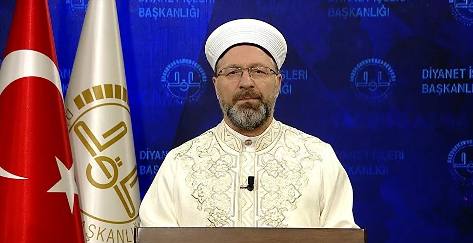 Diyanet İşleri Başkanı Erbaş: Koronavirüsten ölenler şehit olarak kabul edilir