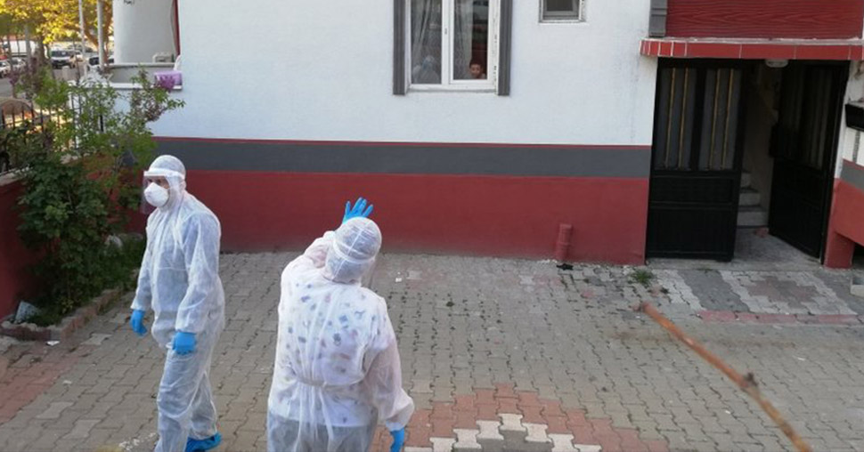 Manisa�nın Soma ilçesinde iki apartman karantinaya alındı