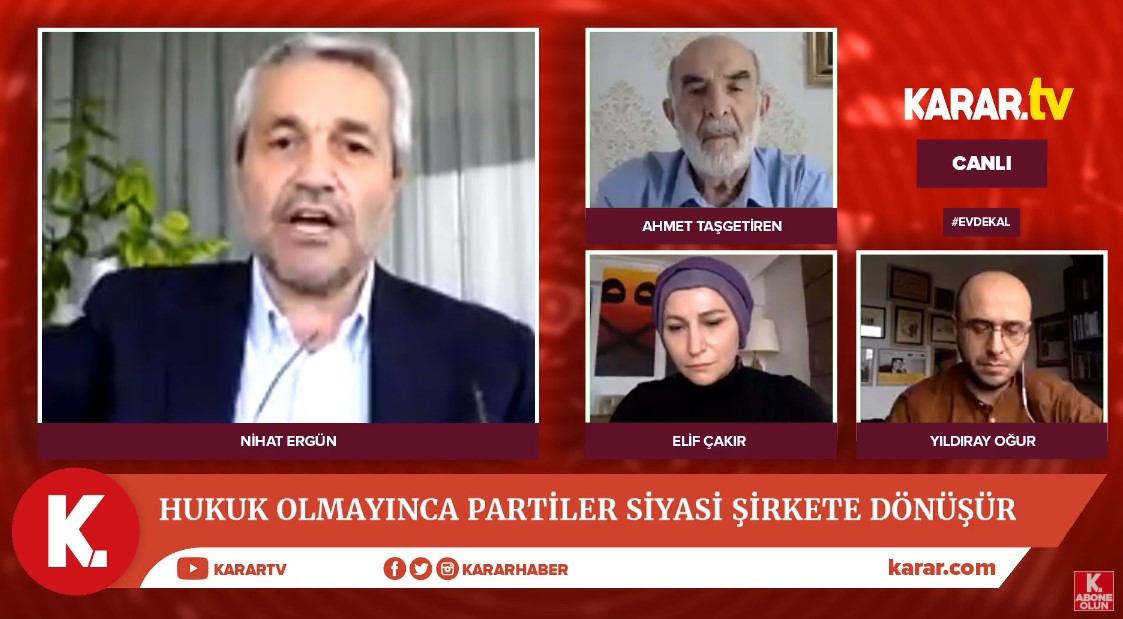 Nihat Ergün: AK Parti'den ayrılmamızın nedeni şiddetli güvensizlikti