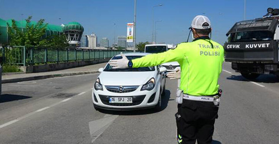 Bursa'da 4 günlük kısıtlamada 1425 kişiye 3 milyon TL ceza