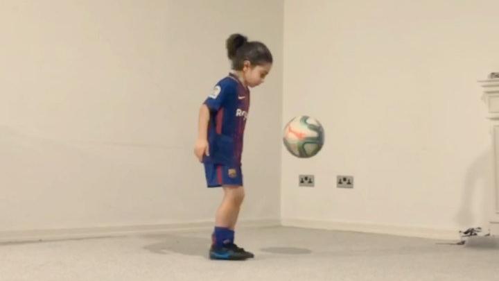 6 yaşındaki 'Yeni Messi' lakaplı İranlı Arat Hosseini sosyal medyayı salladı
