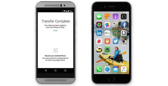 iOS'a geçmek kolaylaşıyor