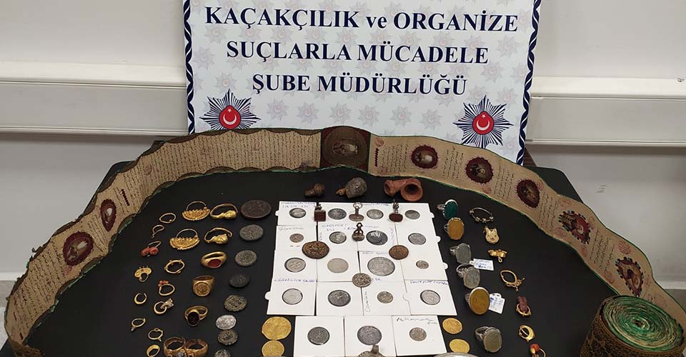 Mardin'de çok sayıda tarihi eser ele geçirildi