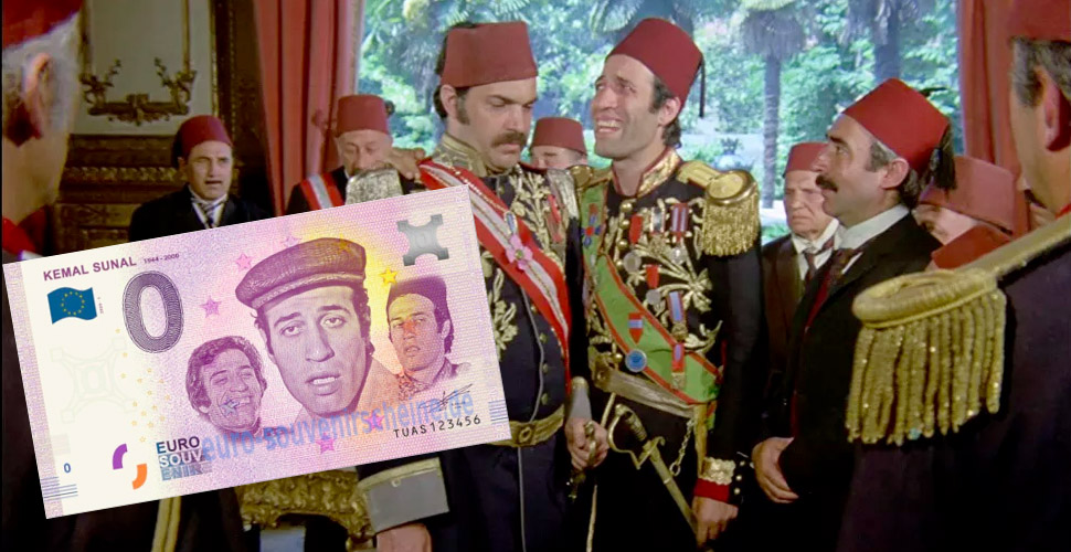 Kemal Sunal'ın ölümünün 20. yılı anısına hatıra avro basıldı