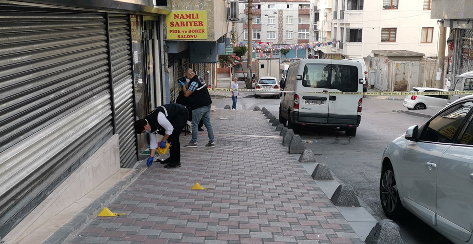 Esenler'de börek dükkanına silahlı saldırı