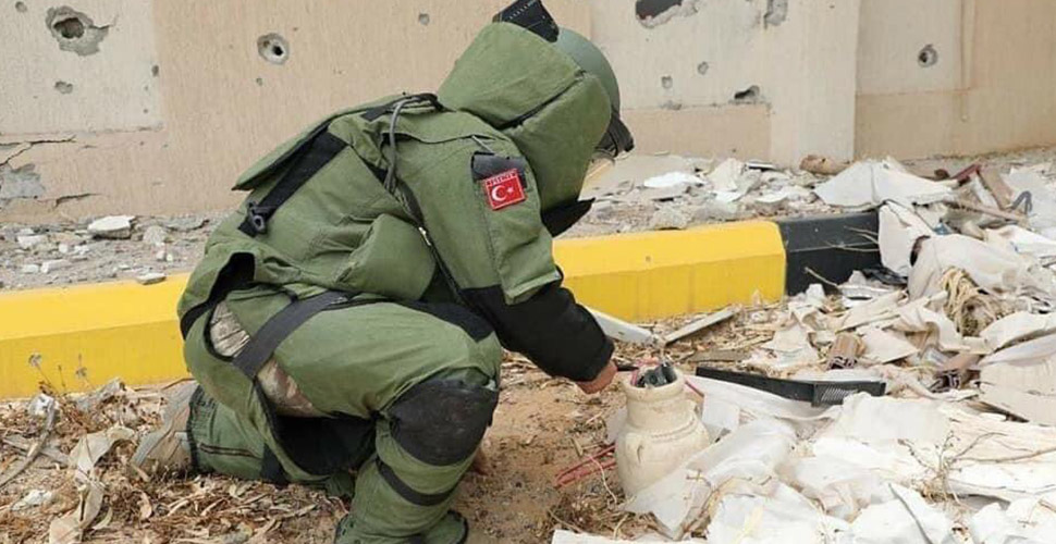 Libya’ya Türk mayın temizleme uzmanları gönderildi