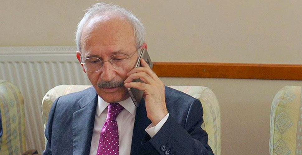 Kılıçdaroğlu'ndan şehit ailelerine başsağlığı telefonu