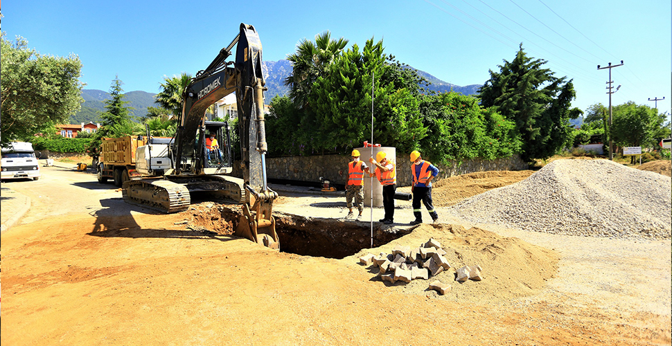 Muğla Büyükşehir Belediyesinden Fethiye'de en büyük altyapı yatırım hamlesi