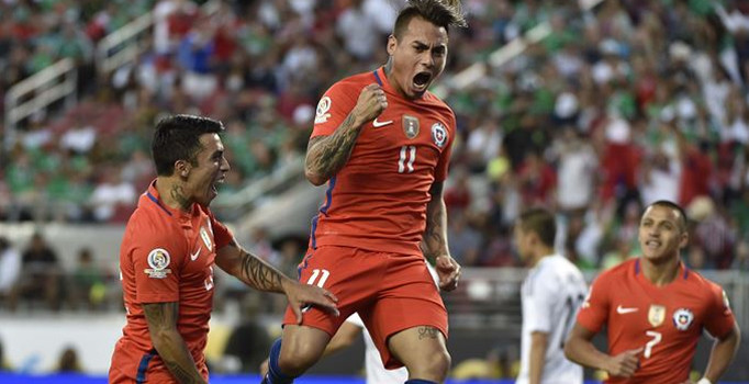 Copa America'da Şili, Meksika'yı 7-0 yendi