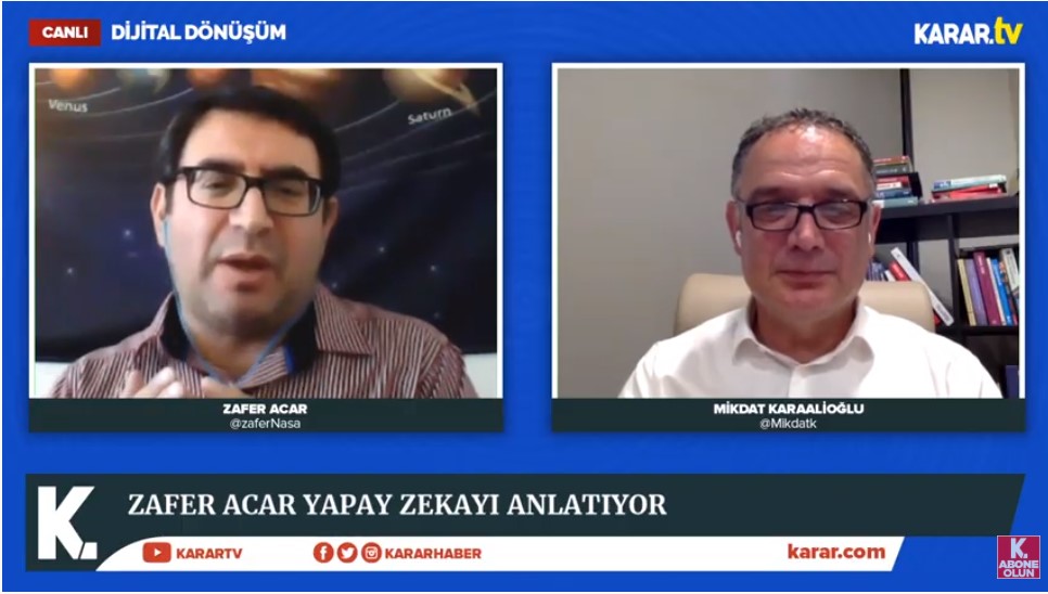 Zafer Acar 'Dijital Dönüşüm'de yapay zekayı anlatıyor