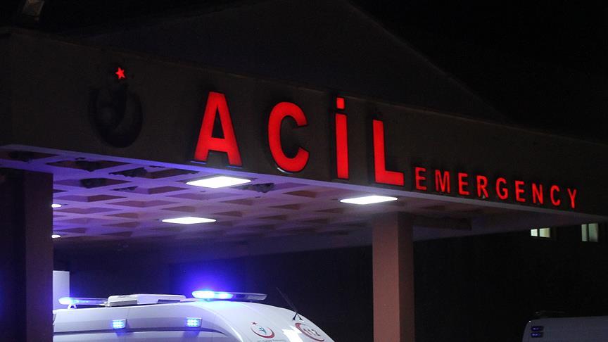 Kahramanmaraş'ta inşaat iskelesi çöktü: 2 yaralı