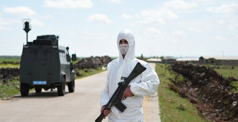 Şanlıurfa'da 65 ev karantinaya alındı