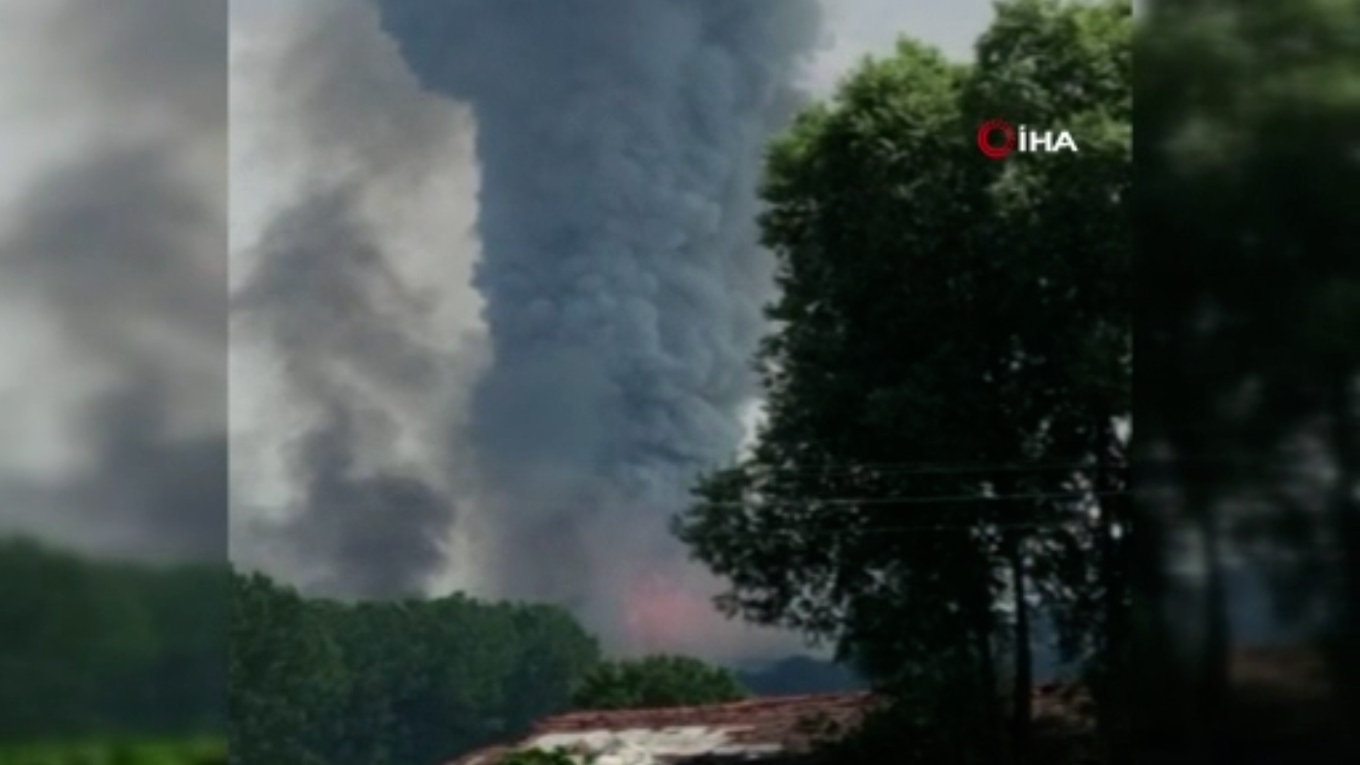 Sakarya'da havai fişek fabrikasında patlama