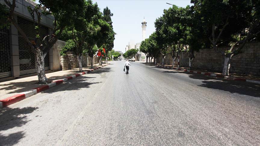 Batı Şeria'da 5 günlük karantina başladı