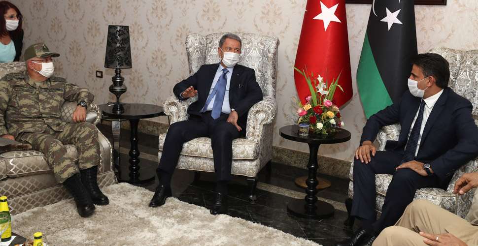 Son dakika! Bakan Akar ve Genelkurmay Başkanı Güler Libya'da